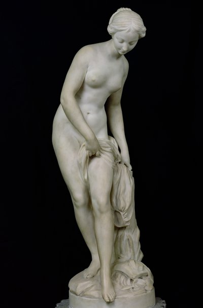 水浴び入浴、1757年（大理石） 作： Etienne Maurice Falconet